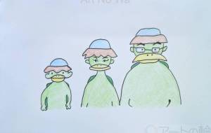 かっぱの親子 - Hiro 