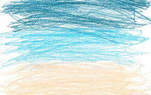 奄美大島の夏の海 - 桜と空