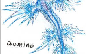 アオミノウミウシ - 雪柳 