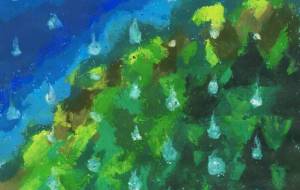 恵みの雨　 - 工房はんど　アキ 