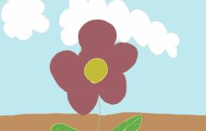 1本の赤い花 - アクター 