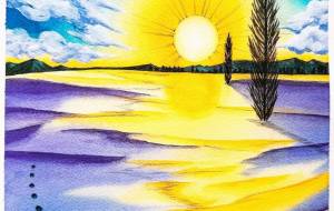 白銀に照らされて明日の輝きを願う - 洸迦 