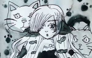 黒猫レディ - ましゅまろまかろん 