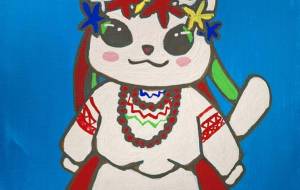 旅する猫ちゃん~ウクライニャ~ - 葉