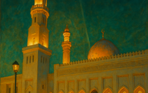 静寂に灯る祈り ― マドハのスルタン・カブース・モスク - Amy 