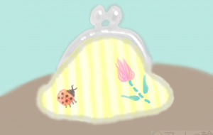 刺繡財布 - 西原永恵 