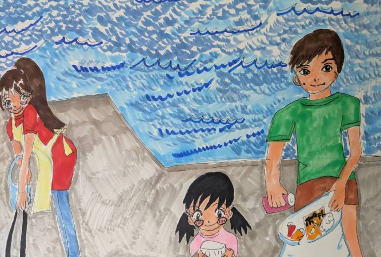 釣り場を綺麗にしよう