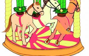 カルーセル - ネットスクウェアNET年賀状 ✕ 障がい者アート協会【2026年午年年賀状】 NS2026