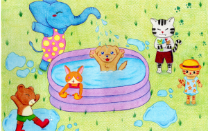 水遊び - はるな 