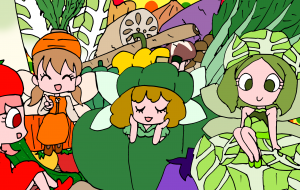野菜フェアリーと女子会 - ましゅまろまかろん