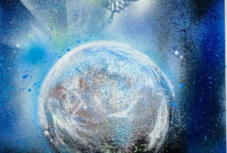 地球とチョウの約束