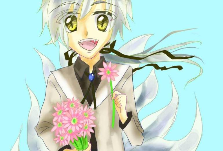 ガーベラと九尾