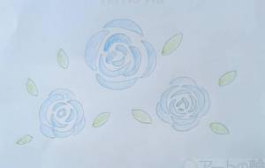 青いバラ - Miyumomo 