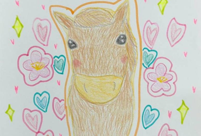 ふわふわポニー