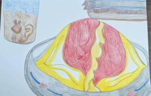 オムライスセット - まる