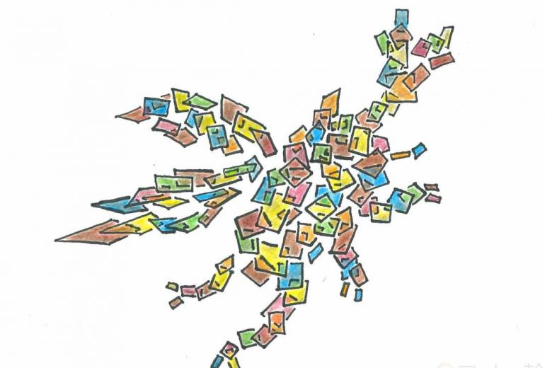 ポリゴン体カブトムシ