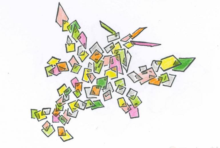 ポリゴン体オオスカシバ