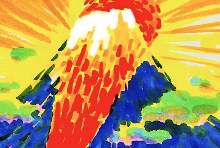 にんじん富士山