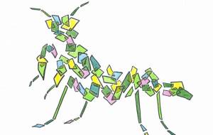 ポリゴン体カマキリ - 【イベント】可能性アートプロジェクト 2026 