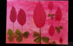 クリムゾンクローバーの花波風 - 明紅葉