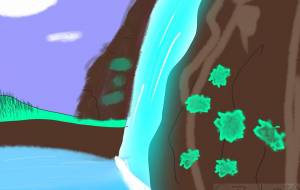 山から滝が - 来世 