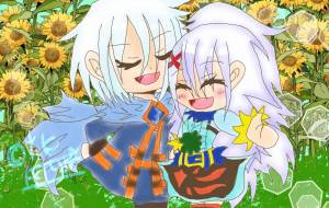 七夕とひまわり - きりなが万葵 