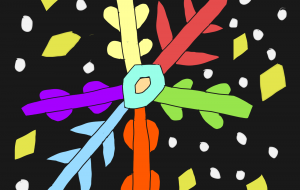 世闇の七色雪結晶 - 【イベント】可能性アートプロジェクト 2026 