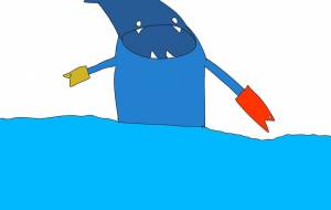 魚人現る - コーヒー大好き 