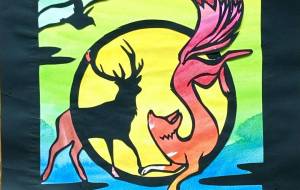 狐と鹿 - 【イベント】可能性アートプロジェクト 2026