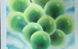 空とぶ マスカット - はるかみさま