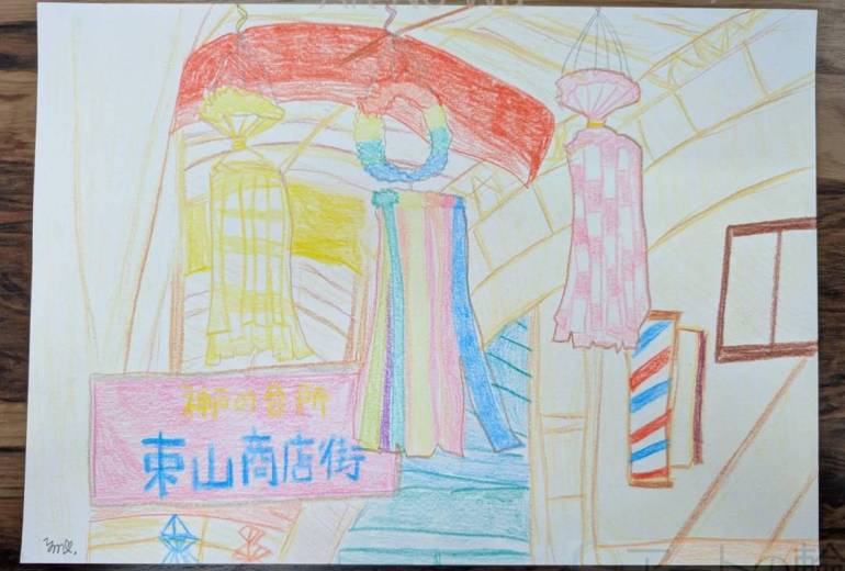 7月の東山商店街