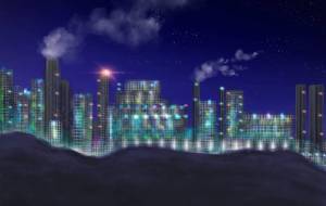 工場遠景 - wasabi