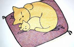 ニャンコの親子 - Shino-B(シノビー) 