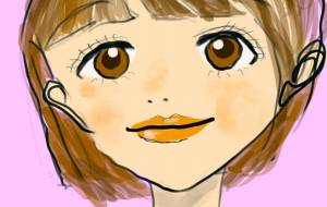 ストライプの女性 - nao.k 