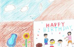 夏の誕生会 - 璃亞家(りあけ)