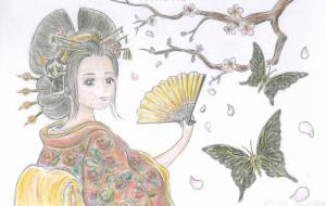 花魁、蝶と舞う - 【イベント】可能性アートプロジェクト 2026