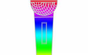 レインボーカラオケマイク - アクター 
