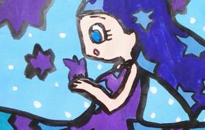 青く輝く星のかけら - ましゅまろまかろん 