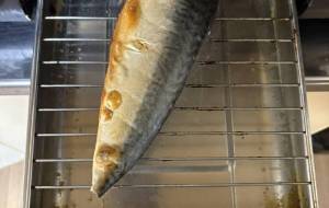 塩サバ焼きました - 笹谷正博