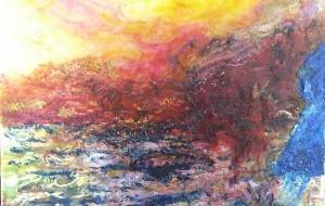 うみにゆうひ - 久保田　俊 