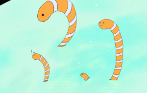 のんびりとチンアナゴちゃん - うお丸 