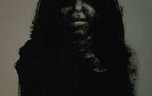 ベールの貧困のなかの老人（悲苦） - 真鍋哲地 