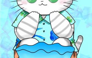 ７月のヒスイ。2025。 - 羽津美由紀 