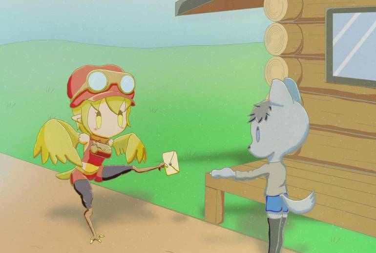 ハーピーの郵便屋さん