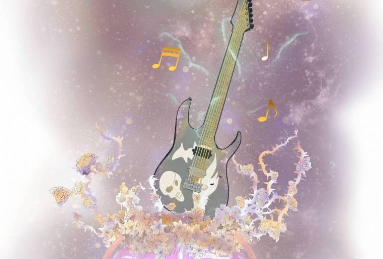 音楽のインスピレーションが頭に受信