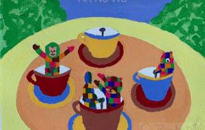 コーヒーカップ - いしだちょこ 