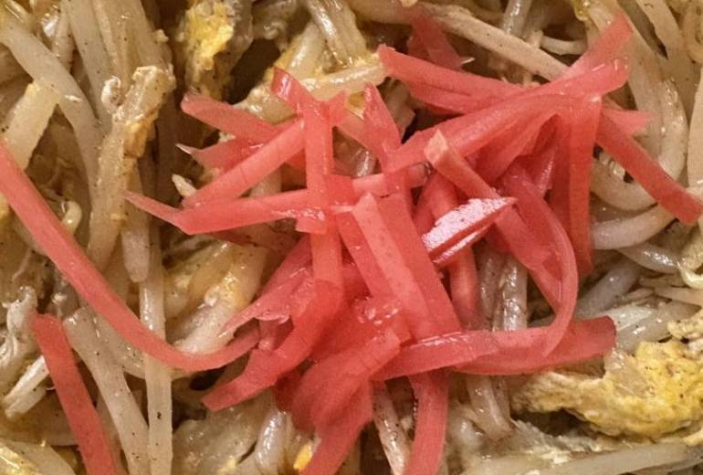 モヤシと卵のソテー