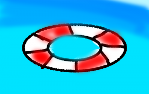 浮き輪 - にゃんこそばこ 