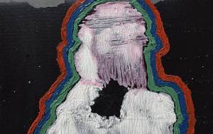 振り向き自画像 - 小林寛幸 