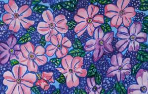 ペチュニアと青い実 - satti 